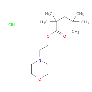 2-(morpholin-4-yl)ethyl 2,2,4,4-tetramethylpentanoate hydrochloride(1:1)