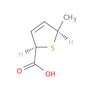 2-Thiophenecarboxylic acid, 2,5-dihydro-5-methyl-, cis-