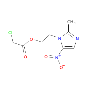 Acetic acid, chloro-, 2-(2-methyl-5-nitro-1H-imidazol-1-yl)ethyl ester
