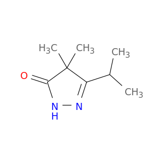 3-isopropyl-4,4-dimethyl-4,5-dihydro-1h-pyrazol-5-one