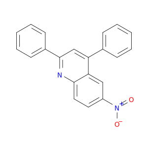 6-NITRO-2,4-DIPHENYL-QUINOLINE