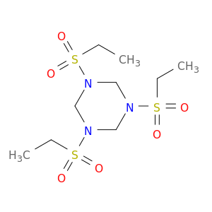 1,3,5-Triazine, 1,3,5-tris(ethylsulfonyl)hexahydro-