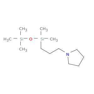 Pyrrolidine, 1-[3-(pentamethyldisiloxanyl)propyl]-