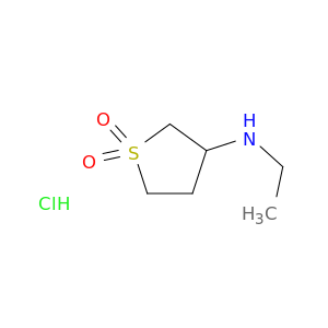 N-Ethyltetrahydrothiophen-3-amine 1,1-Dioxide Hydrochloride