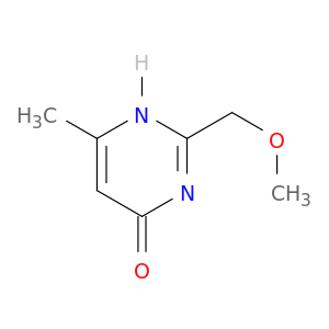 4(1H)-Pyrimidinone, 2-(methoxymethyl)-6-methyl-