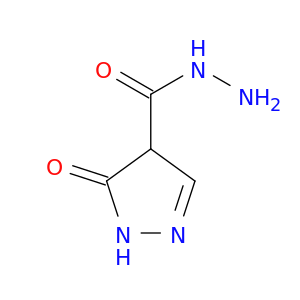 1H-Pyrazole-4-carboxylicacid, 4,5-dihydro-5-oxo-, hydrazide
