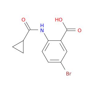 2-(环丙甲酰氨基)-5-溴苯甲酸