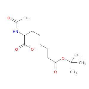 Octanedioic acid, 2-(acetylamino)-, 8-(1,1-dimethylethyl) ester