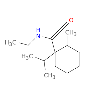 N-乙基-2-甲基-1-(2-甲基丙基)环己酸甲酰胺