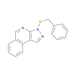 3H-Pyrazolo[3,4-c]isoquinoline, 3-(phenylmethoxy)-