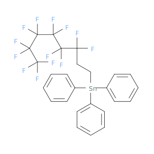 Stannane, triphenyl(3,3,4,4,5,5,6,6,7,7,8,8,8-tridecafluorooctyl)-