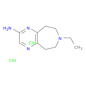 5H-Pyrazino[2,3-d]azepin-2-amine,7-ethyl-6,7,8,9-tetrahydro-, hydrochloride (1:2)