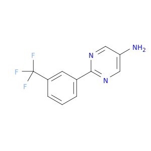 5-Pyrimidinamine, 2-[3-(trifluoromethyl)phenyl]-