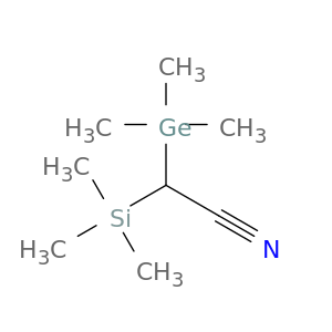 Acetonitrile, (trimethylgermyl)(trimethylsilyl)-