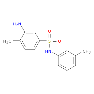 3-Amino-4-methyl-N-(3-methylphenyl)benzene-1-sulfonamide