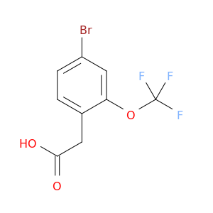 4-溴-2-(三氟甲氧基)苯乙酸