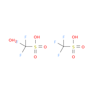 Methanesulfonic acid, trifluoro-, hydrate (2:1)