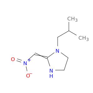 Imidazolidine, 1-(2-methylpropyl)-2-(nitromethylene)-