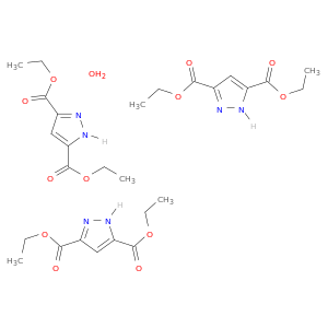 1H-Pyrazole-3,5-dicarboxylic acid, 3,5-diethyl ester, hydrate (3:1)