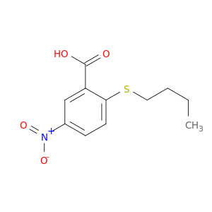 2-(Butylsulfanyl)-5-nitrobenzoic Acid
