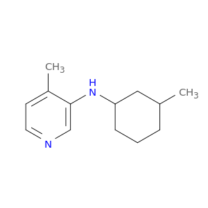 4-methyl-N-(3-methylcyclohexyl)pyridin-3-amine