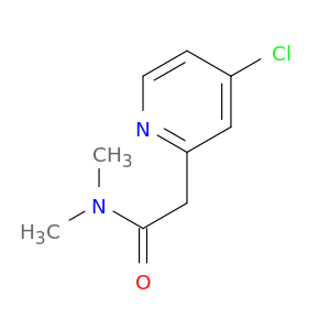 2-(4-chloropyridin-2-yl)-N,N-dimethylacetamide
