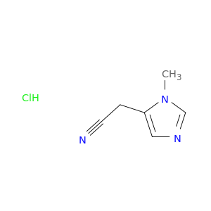 (1-Methyl-1H-imidazol-5-yl)acetonitrile hydrochloride