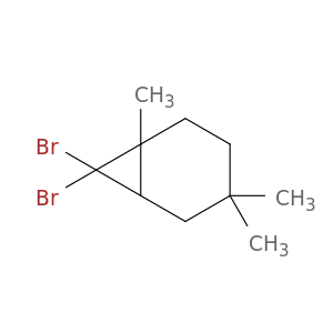 Bicyclo[4.1.0]heptane, 7,7-dibromo-1,4,4-trimethyl-