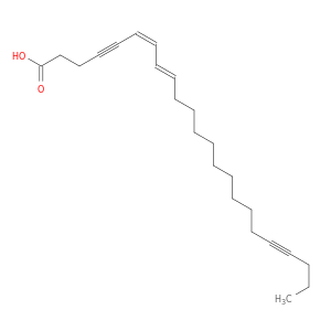 6,8-Tricosadiene-4,19-diynoicacid, (6Z,8E)-
