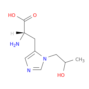 (2S)-2-amino-3-[3-(2-hydroxypropyl)imidazol-4-yl]propanoic acid