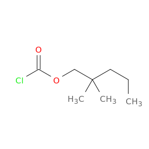 Carbonochloridic acid, 2,2-dimethylpentyl ester