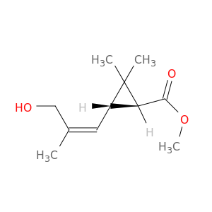 METHYL (1S,3S)-3-[(Z)-3-HYDROXY-2-METHYL-PROP-1-ENYL]-2,2-DIMETHYL-CYCLOPROPANE-1-CARBOXYLATE