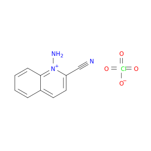Quinolinium, 1-amino-2-cyano-, perchlorate