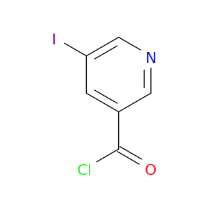 3-Pyridinecarbonyl chloride, 5-iodo-