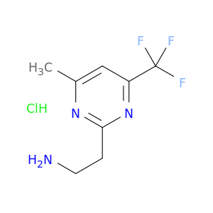 2-嘧啶甲烷胺,4-甲基-6-(三氟甲基)-,盐酸盐(1：1)