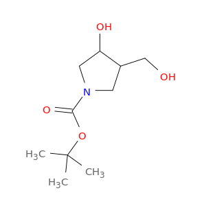 3-羟基-4-(羟甲基)吡咯烷-1-羧酸叔丁酯