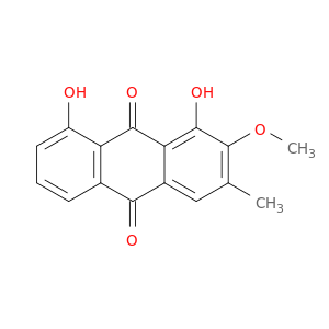 9,10-Anthracenedione,1,8-dihydroxy-2-methoxy-3-methyl-