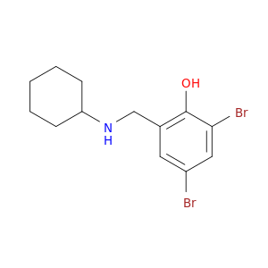 Phenol, 2,4-dibromo-6-[(cyclohexylamino)methyl]-