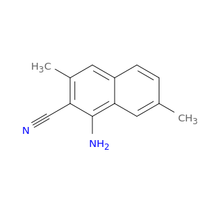 2-Naphthalenecarbonitrile, 1-amino-3,7-dimethyl-