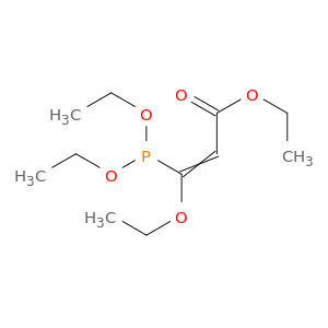2-Propenoic acid, 3-(diethoxyphosphino)-3-ethoxy-, ethyl ester