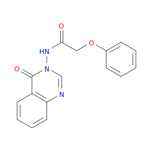 Acetamide, N-(4-oxo-3(4H)-quinazolinyl)-2-phenoxy-