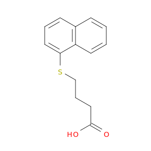 Butanoic acid, 4-(1-naphthalenylthio)-