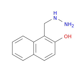 2-Naphthalenol,1-(hydrazinylmethyl)-