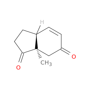 1H-Indene-1,6(2H)-dione, 3,3a,7,7a-tetrahydro-7a-methyl-, trans-
