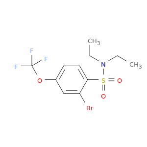 2-Bromo-N,N-diethyl-4-(trifluoromethoxy)benzenesulfonamide