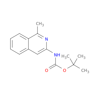 tert-Butyl (1-methylisoquinolin-3-yl)carbamate