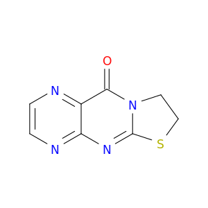10H-Thiazolo[2,3-b]pteridin-10-one, 7,8-dihydro-