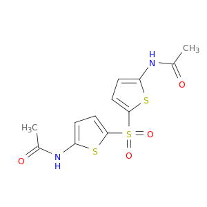 N-[5-(5-ACETAMIDOTHIOPHEN-2-YL)SULFONYLTHIOPHEN-2-YL]ACETAMIDE