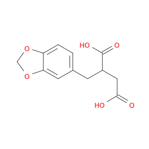 2-(1,3-苯并二氧杂环戊烯-5-基甲基)丁二酸