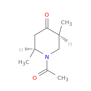 4-Piperidinone, 1-acetyl-2,5-dimethyl-, cis-